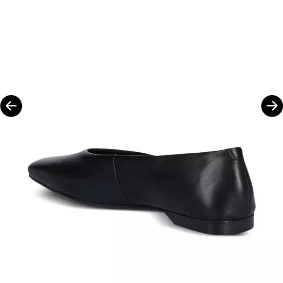 Vagabond Delia Black Leather Flats - Picture 4 of 7